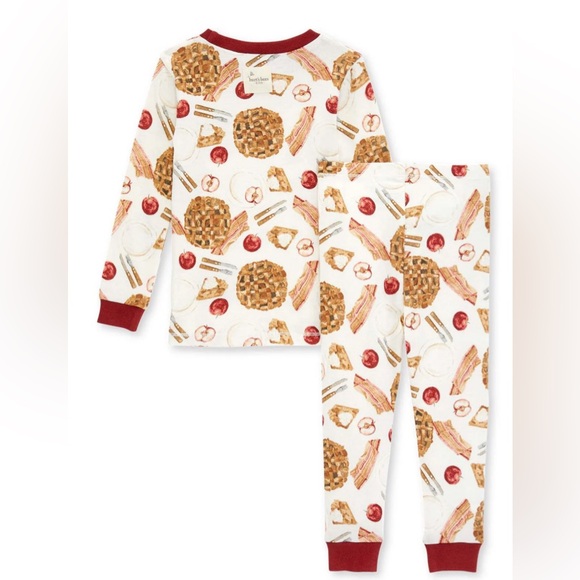 Burt’s Bees Baby Apple of My Pie Organic Cotton Pajamas - Picture 2 of 4